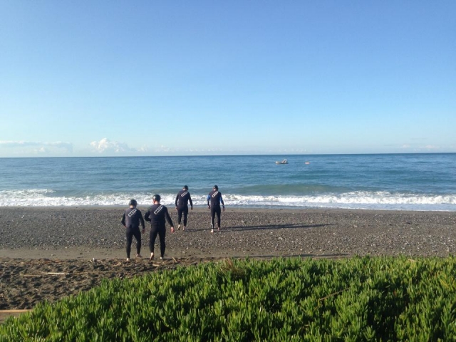  准备风筝冲浪 